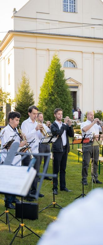 Dechový orchestr z Komorní Lhotky